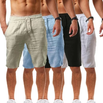  De verão, Estilo Novo dos Homens Casual Esportes Sólido Confortável Moda Shorts Calças de Jogging Novo 2XL Shorts Homens