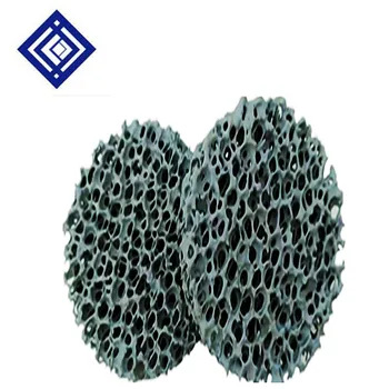  5pcs Ferro Fundido Cobre Espuma de Filtro de Cerâmica de carbeto de Silício de Alumina Óxido de Zircónio Resistente de Alta Temperatura do Filtro