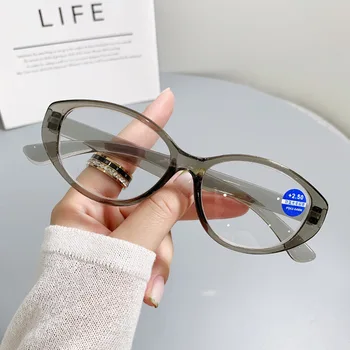  Moda Nova Luz Ultra Presbiopia Óculos de Alta definição-Óculos de grau para a meia Idade e Idosos +1.0 +4.0
