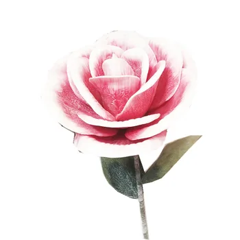  Simulação Grande Flor De Rosa Cabeça Janela De Visualização De Decoração De Casamento Adereços De Cena Layout De Plano De Fundo