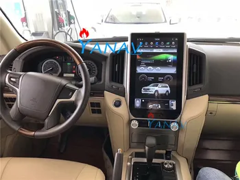 13.6 polegadas, sistema de som do Automóvel Leitor de DVD Multimídia Para TOYOTA Land Cruiser de 2018, um carro GPS de navegação de tela de toque do andróide auto-rádio leitor de