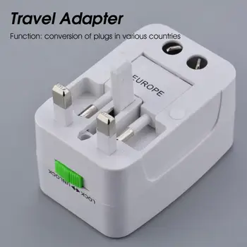  Temperatura Resistente Útil da UE reino UNIDO AU Internacionalidade Conversor de Plug Tamanho Mini Adaptador de Viagem Prático para Tablet